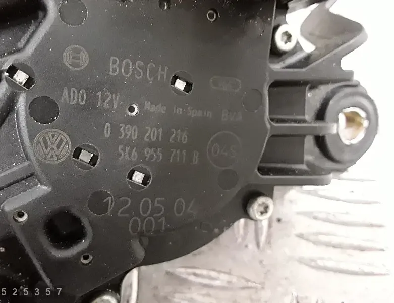 VOLKSWAGEN Touran 1 generation (2003-2015) Bakluke vindusviskermotor 5k6955711b 34984140