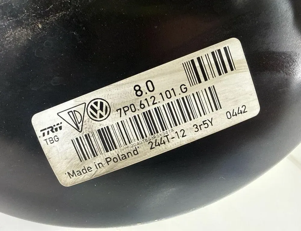 PORSCHE Cayenne 958 (2010-2018) Bremseservoforsterker 7P0612101G 34986405