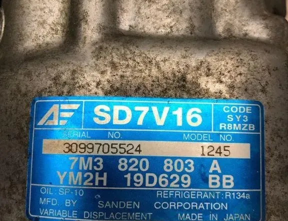 FORD Galaxy 1 generation (1995-2006) Luftkondisjoneringspumpe 3099705524,7M3820803A 34971048