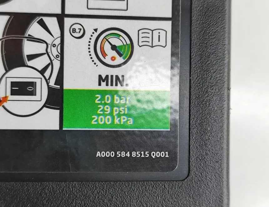 MERCEDES-BENZ EQB 1 generation (2021-2023) Dekk kompressor A0005848515 30045562