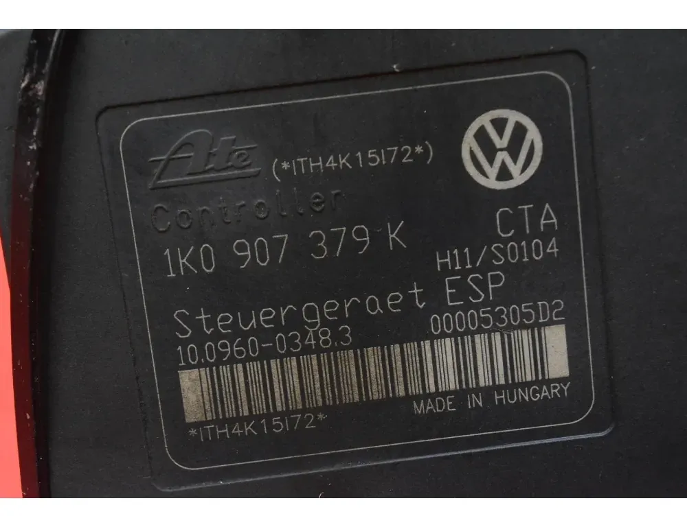 SEAT Altea 1 generation (2004-2013) ABS pumpe 1K0614517H 34984881