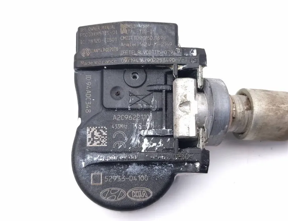 KIA Niro 1 generation (2016-2022) Dekktrykksensor 52933D4100 34960428