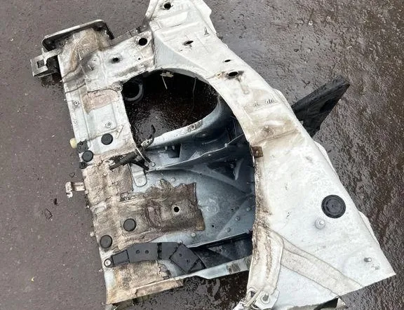 BMW X5 F15 (2013-2018) Venstre chassisben foran 34988570