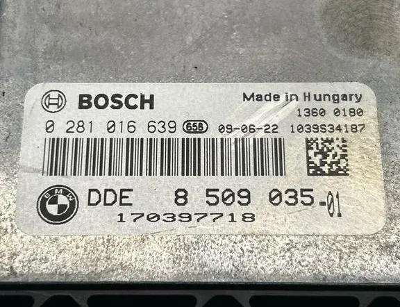 BMW 5 Series E60/E61 (2003-2010) Motorkontrollenhet ECU 8509035 34985087