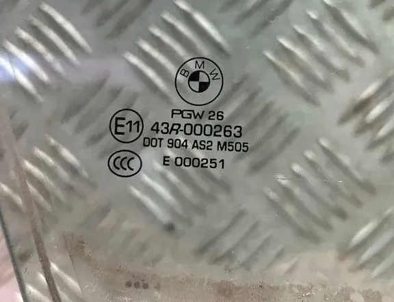 BMW X5 F15 (2013-2018) Front høyre dørglass 43R000263 34987911