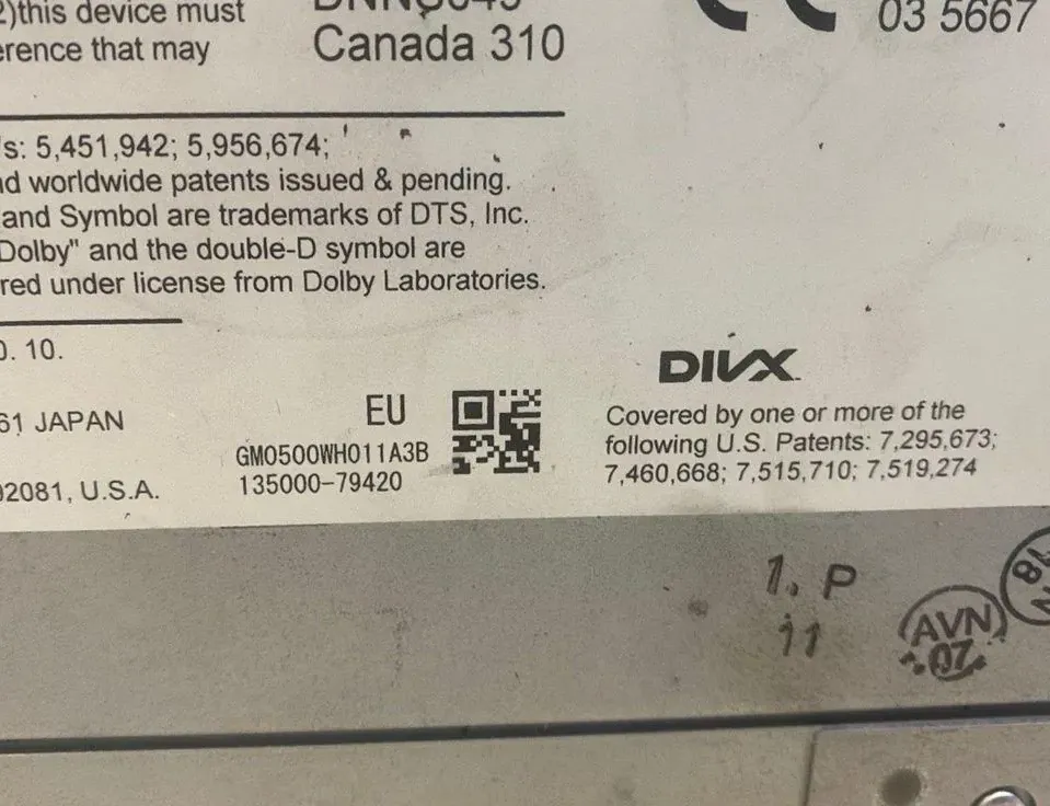 OPEL Ampera 1 generation (2012-2015) Musikkspiller med GPS 22872889 34985113